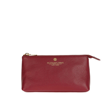Carica l'immagine nel visualizzatore di Gallery, Pochette in pelle Tiffany A. G. Spalding & Bros rosso bordeaux