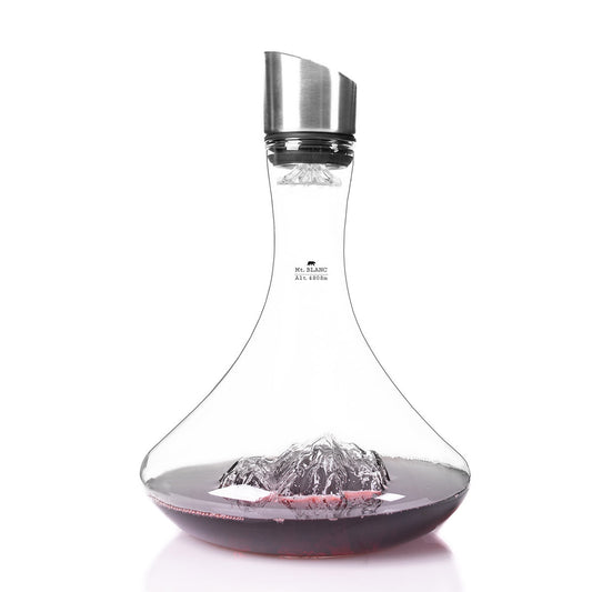 Decanter "Topographic: Mont Blanc"