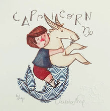 Carica l'immagine nel visualizzatore di Gallery, Grafica di Federica Porro "Capricorno" (lui/lei)