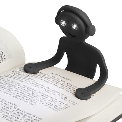 Segnalibro in silicone con luce da lettura "Android"