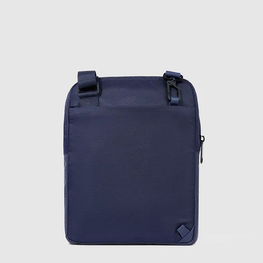 Borsello porta iPad®Air-iPad Pro 9.7/iPad 10.5 in tessuto e pelle Steven Piquadro