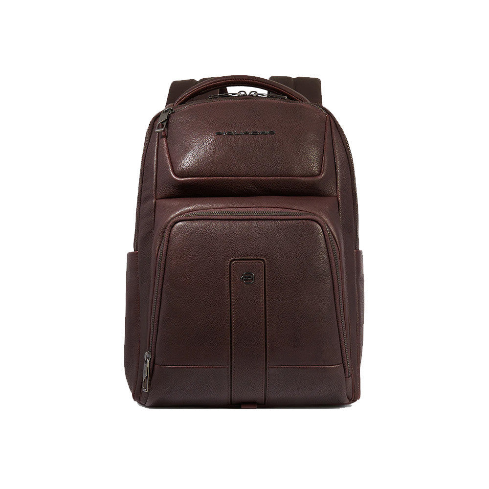 Zaino portapc 14" in pelle "Carl" Piquadro