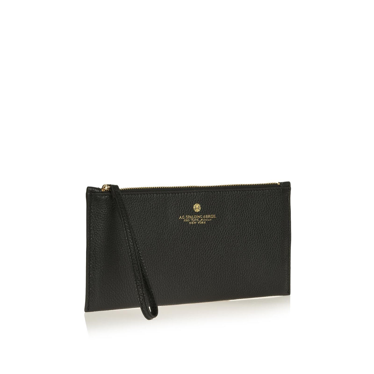 Pochette a busta in pelle Tiffany A. G. Spalding & Bros (disponibile in quattro colori)