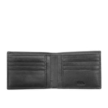 Carica l'immagine nel visualizzatore di Gallery, Portafogli da uomo in pelle senza portaspicci Oregon A. G. Spalding & Bros nero