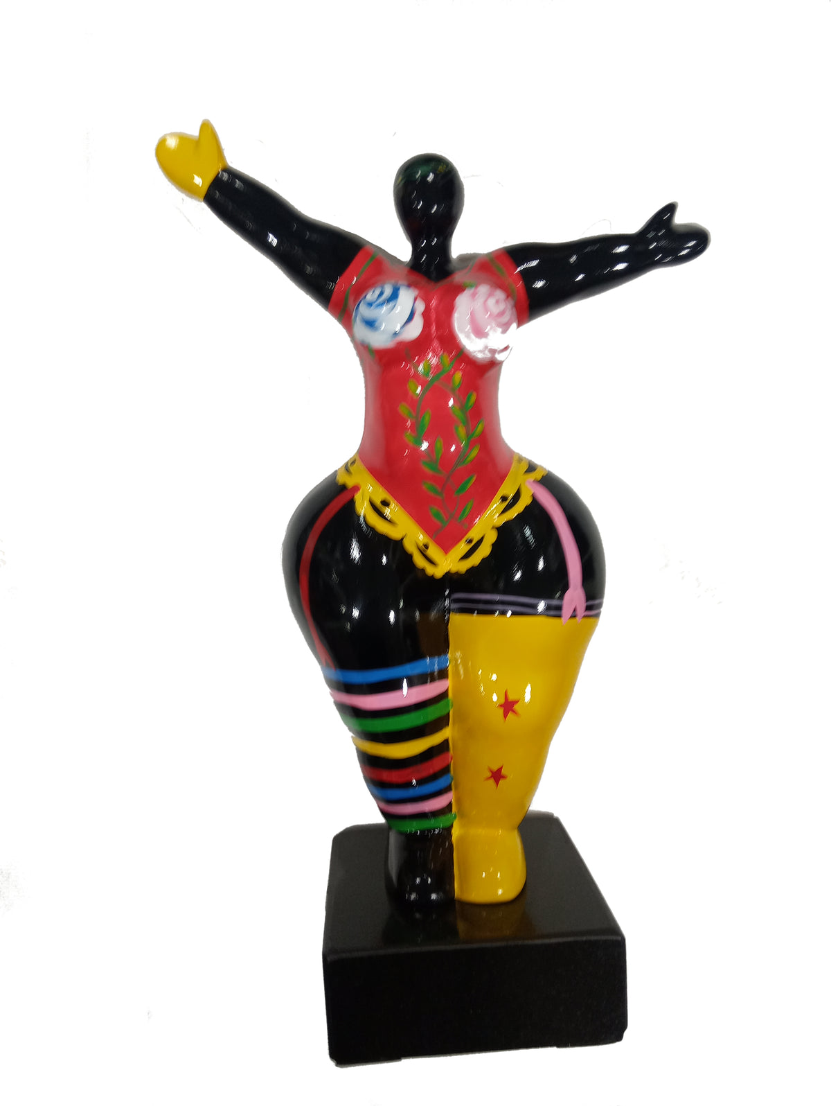 Statua "Donna multicolor"