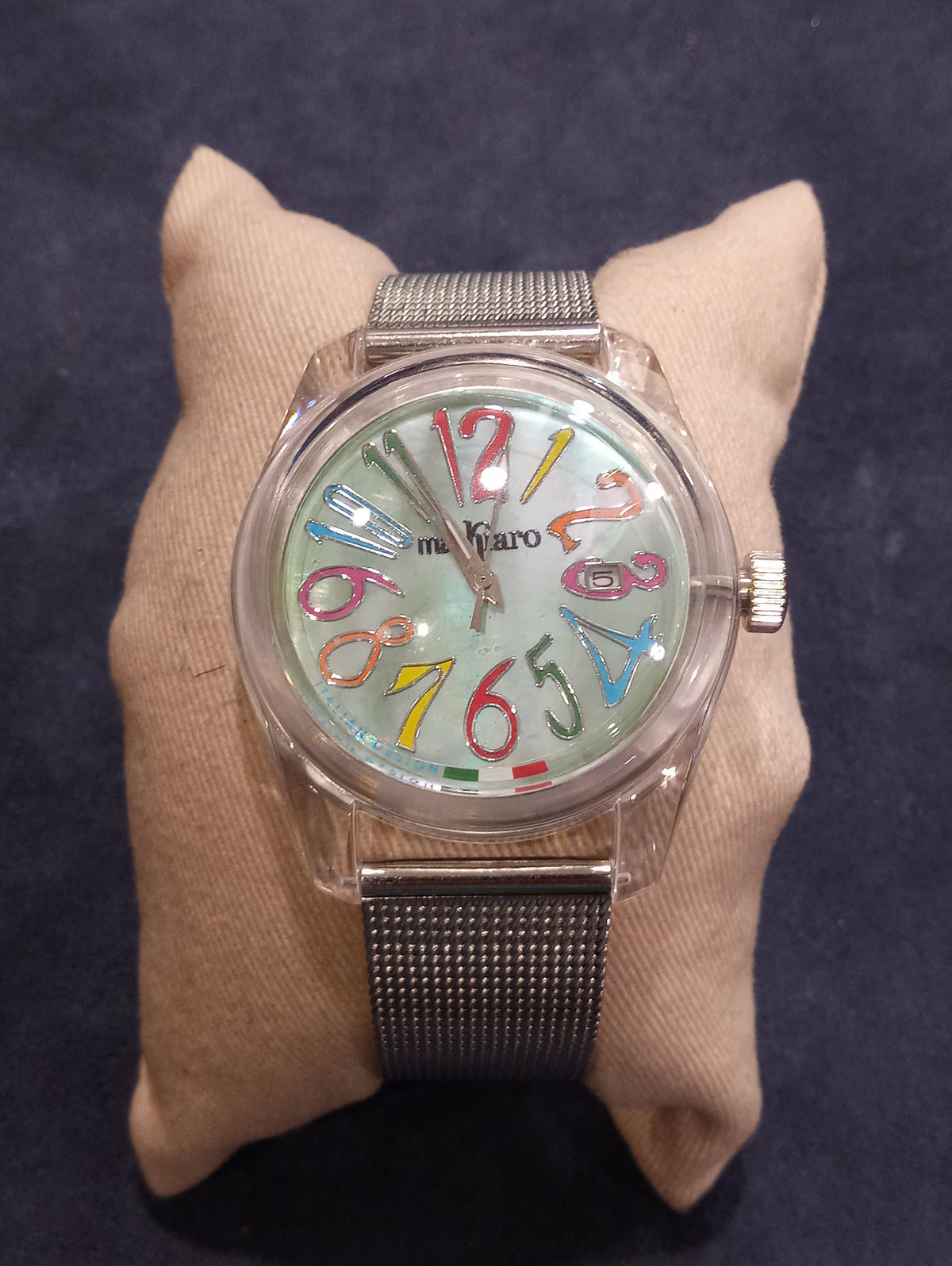 Orologio da polso con cinturino in acciaio Delta Markiaro - SIGNUM Avellino