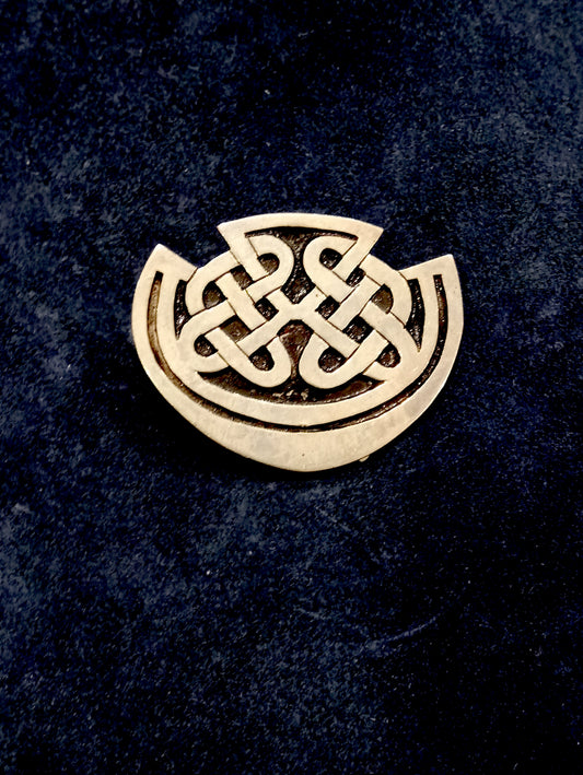 Spilla in argento Intreccio Celtico - SIGNUM Avellino