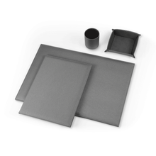 Carica l'immagine nel visualizzatore di Gallery, Servito da scrittoio 4 pezzi "Metal Silver" InTempo