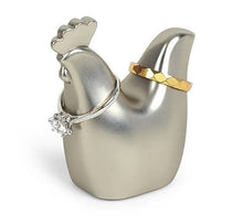 Carica l'immagine nel visualizzatore di Gallery, Porta anelli in metallo "Anigram: gallo" Umbra