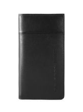 Carica l'immagine nel visualizzatore di Gallery, Custodia per iPhone XS Max e portafoglio RFID in pelle Urban Piquadro nero
