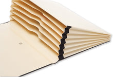 Carica l'immagine nel visualizzatore di Gallery, Portfolio A4 con sei tasche a soffietto "Moleskine" avorio