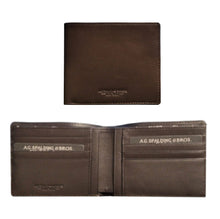 Carica l'immagine nel visualizzatore di Gallery, Portafogli da uomo in pelle "Shiny" A. G. Spalding & Bros (disponibile in diversi colori)