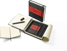 Carica l'immagine nel visualizzatore di Gallery, Set quaderno a righe con copertine rigida e penna roller Moleskine"