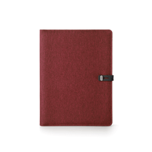 Carica l'immagine nel visualizzatore di Gallery, Portablocco in tessuto "Canvass" InTempo rosso