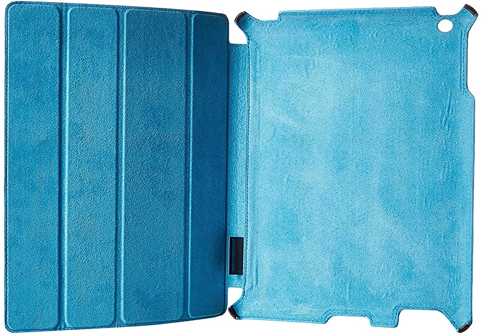 Custodia patta pieghevole per IPad2 e nuovo IPad in pelle Bluesquare Piquadro nero