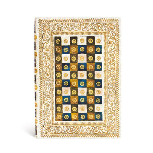 Quaderno Mini a righe con elastico "Aureo" Paperblanks