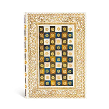 Carica l'immagine nel visualizzatore di Gallery, Quaderno Mini a righe con elastico "Aureo" Paperblanks