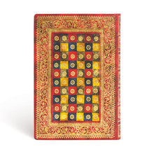 Carica l'immagine nel visualizzatore di Gallery, Quaderno Mini a righe con elastico "Manufatto" Paperblanks