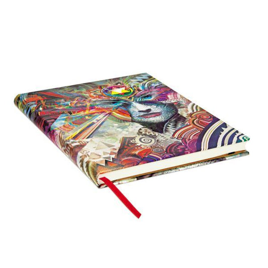 Quaderno Ultra a pagine bianche a copertina rigida con elastico "Android Jones - Revolution" Paperblanks