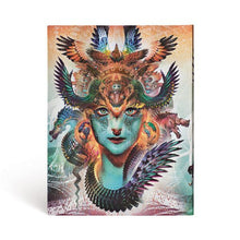 Carica l'immagine nel visualizzatore di Gallery, Quaderno Ultra a pagine bianche a copertina rigida con elastico "Android Jones - Dharma Dragon" Paperblanks