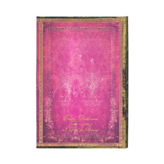 Quaderno Mini a righe con chiusura magnetica "Emily Dickinson - Morii per la bellezza" Paperblanks