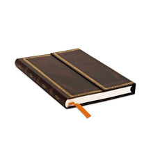 Carica l'immagine nel visualizzatore di Gallery, Quaderno Mini a righe "Nero Marocchino" Paperblanks