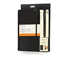 Carica l'immagine nel visualizzatore di Gallery, Set quaderno a righe con copertine rigida e penna a sfera Moleskine"