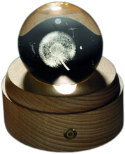 Carica l'immagine nel visualizzatore di Gallery, Carillon sfera led "Soffione"