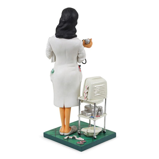 Scultura in resina Polystone Guillelmo Forchino "Madam Doctor"