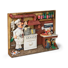 Carica l'immagine nel visualizzatore di Gallery, Pannello scultura in resina Polystone Guillelmo Forchino "Fine Dining"