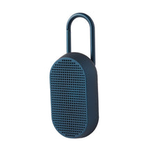 Carica l'immagine nel visualizzatore di Gallery, Speaker bluetooth con gancio Mino T blu