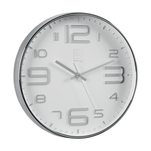 Carica l'immagine nel visualizzatore di Gallery, Orologio da parete tondo in polipropilene metallizzato (disponibile in due varianti)
