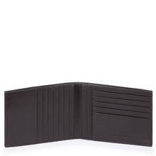 Carica l'immagine nel visualizzatore di Gallery, Portafogli da uomo in tessuto e pelle con dodici scomparti Piquadro