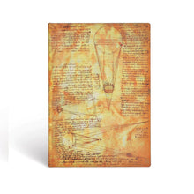 Carica l'immagine nel visualizzatore di Gallery, Quaderno mini a righe "Schizzi di Leonardo: Sole e chiaro di luna" Paperblanks