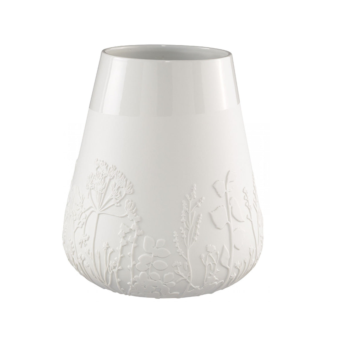 Vaso in porcellana decorata con motivo floreale "Poetry" Raeder