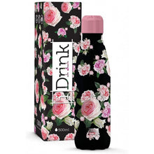 Carica l'immagine nel visualizzatore di Gallery, Bottiglia Termica Alluminio "Roses" iDrink