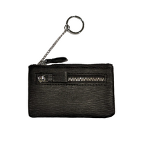 Carica l'immagine nel visualizzatore di Gallery, Portachiavi a bustina in similpelle saffiano InTempo (disponibile in due colori)