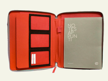 Carica l'immagine nel visualizzatore di Gallery, Portablocco in ecopelle Dox Intempo rosso