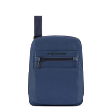 Carica l'immagine nel visualizzatore di Gallery, Borsello porta Ipad 11" in tessuto e pelle Woody Piquadro (disponibile in diversi colori)