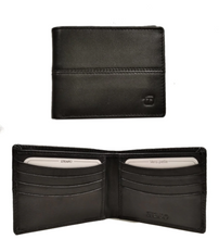 Carica l'immagine nel visualizzatore di Gallery, Portafogli in pelle senza portaspicci Gate InTempo NERO