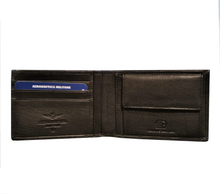 Carica l'immagine nel visualizzatore di Gallery, Portafogli in pelle con portaspicci e RFID Aereonautica Militare