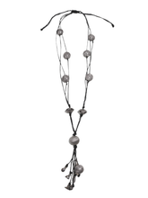 Carica l'immagine nel visualizzatore di Gallery, Collana regolabile con elementi in argento