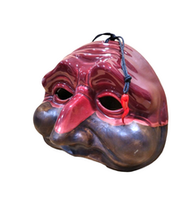 Carica l'immagine nel visualizzatore di Gallery, Maxi Maschera di Pulcinella in terracotta smaltata "Pupazzaria"
