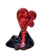 Carica l'immagine nel visualizzatore di Gallery, Scultura da appoggio Vesuvio "Arte Napoli" nero