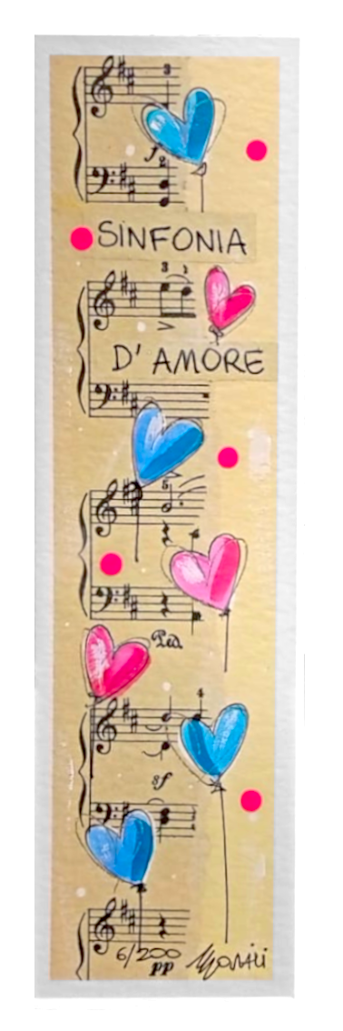 Grafica di Lola Martini "Sinfonia d'amore"