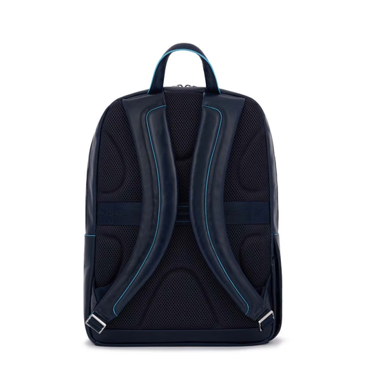 Zaino grande in pelle 15,6" Blue Square Piquadro (disponibile in diversi colori)