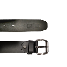 Carica l'immagine nel visualizzatore di Gallery, Cintura in pelle spatolata opaca "Cult"