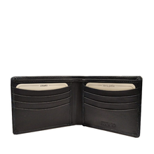 Carica l'immagine nel visualizzatore di Gallery, Portafogli in pelle senza portaspicci Gate InTempo BLU