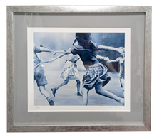 Carica l'immagine nel visualizzatore di Gallery, Grafica incorniciata di Sandra Gianesini: "Girotondo"