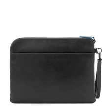 Carica l'immagine nel visualizzatore di Gallery, Pochette a busta porta iPad AIR-IPAD PRO 9.7/IPAD 11" in pelle "B2 Revamp" Piquadro nero